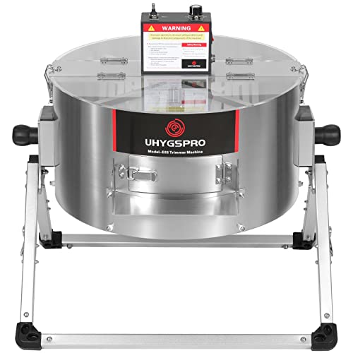 UHYGSPRO 19 Inch Electric Bud Trimmer, Wet & Dry Trimming, with Stand