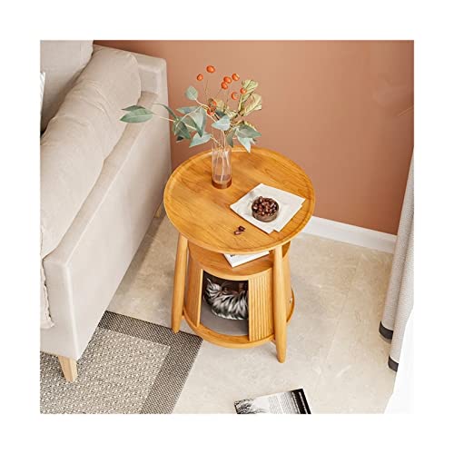Living Room Table Wooden Coffee Table Simple Modern Sofa Side A Few Corners A Few Round Low Table Creative Sofa Table Outdoor Side Table