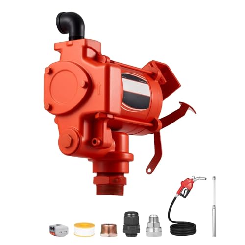 Electric Fuel Transfer Pump 110V, 20 GPM, 76 L/min with Fuel Nozzle,Replacement for Uimoso OEM
