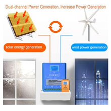 ,Blue,48V,15000W Wind Solar Hybrid Charge Controller