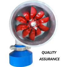 5kW Single‑Phase Micro Hydroelectric Generator – Auto Voltage Stabilizer & Leakage Protection, 110/220V 50 Hz, 15–40 m Head, 0.035 m³/s Flow, Copper Wire With Clip Garden Light(110v)