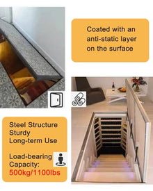 WAHHWF Invisible Flush Mount Floor Hatch, Customizable Recessed Basement Door for Discreet Cellar/Crawl Space Access for Home Renovation(28x20 inch)