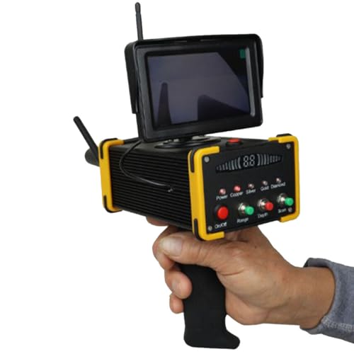 Metal Detector Gold Finder with High Definition Screen,Professional Gold Detector,Underground Metal Scanner for Gold Silver Diamond Copper Mineral Prospecting