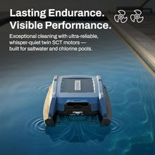 Betta Neo Solar-Powered Robotic Pool Skimmer with App Control & Ultra Long-Range Gateway System, Weather-Adaptive & Scheduled Cleaning, Dual Charging Options, for In-Ground & Above-Ground Pools (Blue)