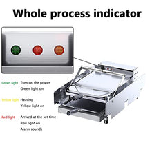 Commercial Automatic Hamburger Grilling Machine, Double-Deck Small Electric Hamburger Oven, Hamburger Shop Machinery Equipment, Can Bake 24 Slices at a Time