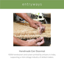 Entryways Handmade Estate Doormat - The One with The Border, 36"x72"