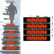 Snow Melting Mats - Anti-Slip Outdoor Snow and Ice Melting Mats (3 Pcs 40x160cm/15.7x63in)(30x90cmx4Pcs)