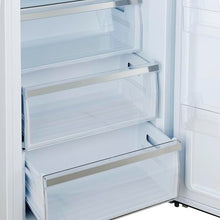 Forno Maderno 28Inch Convertible Refrigerator in White, 13.6 cu.ft, Right Swing with Decorative Trim Grill
