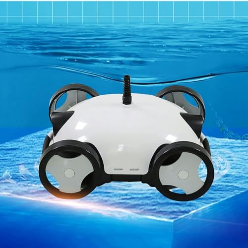 WZUOPG Automatic Swimming Pool Robot Vacuum Cleaner, Wireless Swimming Pool Cleaner, Maximum Working Time of 90 Minutes, Automatic Stacking, Swimming Pool Vacuum Cleaner