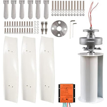 Vertical Helix Wind Power Turbine Generator Kit, 600W Portable Maglev Axis Wind Turbine Generator with Controller for Boats Cabins Mobile Homes,12V