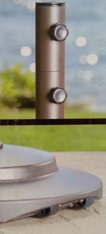 Outdoor Garden Patio Round Metal Umbrella Base / Stand #13UmbrUS