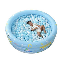 Inflatable Pools for Kids Thickened Abrasion Resistant Family Inflatable Pool Multi-Layer Inflatable Pool Outdoor Indoor Garden Backyard 130X35 Cm Backyard