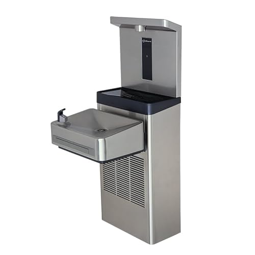Haws Wall Mounted Drinking Fountain Stainless Steel