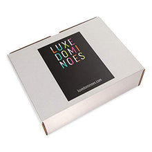 Luxe Dominoes Mexican Train Dominoes Set Black