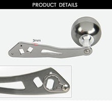 Colaxi Reel Rocker Arm Replacement Fishing Handle 32mm Silver