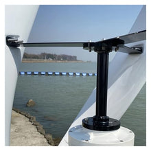 YHMMYSHX Wind Turbine Energy Sources Electric Power Generator 24V 48V 12V 20KW 3 Blades Permanent Maglev Generator with Mppt Controller for Home, Farm, RVs, Boats(Type2,24V_15KW)