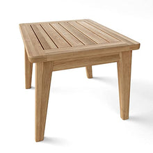 Anderson Teak DS-3026 Amalfi Teak Side Table, Natural