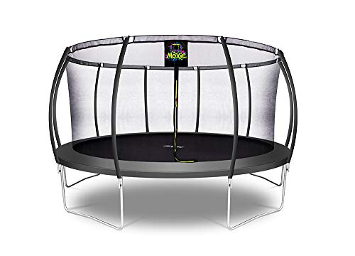 Moxie Girlz Machrus Trampoline with Enclosure Charcoal