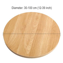 Round Wooden Table Top for DIY Desk Side Coffee Patio Table Replacement