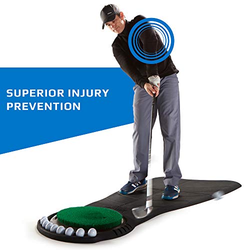 Fiberbuilt Golf 5’ x 3’ Practice Station Black