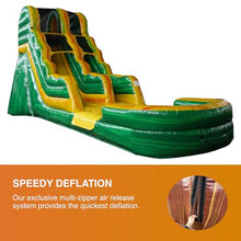 JumpOrange Commercial Water Slide with Splash Pool Amazon River