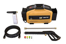 CAT Electric Pressure Washer - 1800 PSI 2.0 GPM with high Pressure Hose, Quick Release Gun, Nozzle Lance, Water Pressure Washers Foam Cannon, Power Wash Your Home Patio, Fence, Driveway & RV