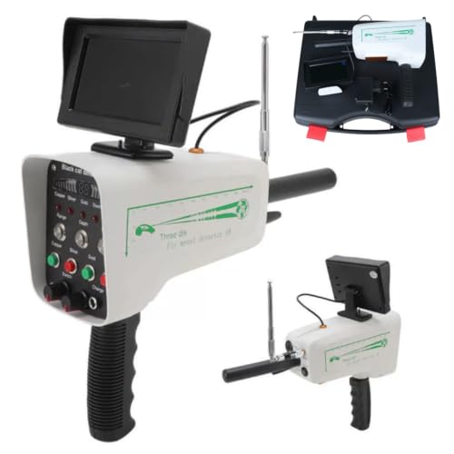 Metal Scanner Detector, 1000m Range and 30m Depth, Underground Metal Detection Finder with Display, High Accuracy, 12v 1600mah Battery, for Gold Silver Copper
