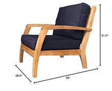 Douglas Nance Somerset Club Chair (Navy)