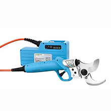 Professional Cordless Electric Pruning Shears Rechargeable Power Supply Branch Trimmer 4.5cm/5.0cm Cutting Diameter 3-4h Work ()