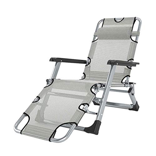 MHJKHG Outdoor Patio Deck Rocker Seat Garden Rocking Chair Reclining with Cushions for Heavy People Support200kg，Silver Without Cushions