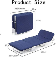 Lightweight Garden Chairs Recliners Hardboard Three-fold Bed Recliner Folding Chair in sunloungers for Patio Or Beach Balcony Park Or Campsite Backrest 5 Position Adjustment (Brown 180X26X75CM)