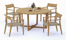 TeakFurnitureOutlet Qty 4 - Grade-A Teak Wood Luxurious Solo/Single SEMA Arm Chairs #96SeAA