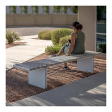 LUYOUBOZHU Patio Benches Backless Wooden Bench, Stainless Steel Park Outdoor Chair, for Porch Yard Patio Seat