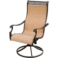 CAMBRIDGE Legacy 9-Piece Outdoor Dining Set with 8 Swivel Rockers Tan