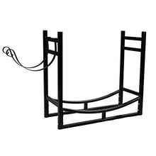 DJVHSRI Firewood Rack Heavy Duty Fireplace Firewood Racks 2.8 Ft, Indoor/Outdoor Log Wood Holder Rack with Kindling Holder, 31 Inch Tall,