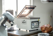 MEAT! Your Maker. Chamber Vacuum Sealer with 12" Sealing Bar and Adjustable Seal Time White/Black