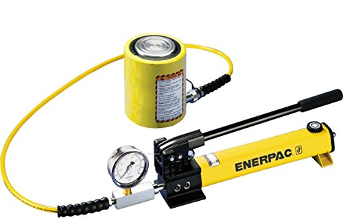 Enerpac SCL-201H Single Acting Cylinder Pump Set RCS-201 Cylinder with P-392 Hand Pump