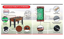 KICK Venture 55" Foosball Table Chestnut / Black