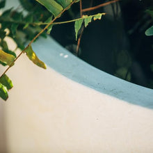 TITAN GREAT OUTDOORS Ash & Ember 22" Laurel Satin Ivory Planter, Lightweight Fiberstone Composite with Weather-Resistant Finish, Modern Planter Pot for Indoor and Outdoor Plants