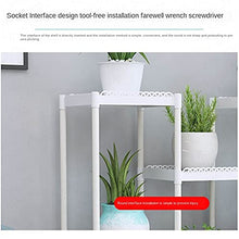 GHJUMKFDF Flower standPlant Stand Flower Shelf Plant Stand Flower Shelf Holder Flower Shelf Multi-Tier Indoor Special Balcony Patio Flower Stand Multi Pot Shelf Plastic Wi
