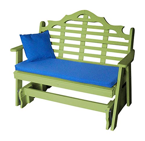 A&L Furniture Company Marlboro Recycled Plastic 5ft Glider Chair - Lead TIME to Ship 4 Weeks