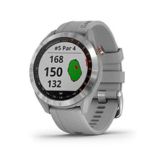 Garmin Approach S40 GPS Golf Smartwatch Stainless Steel with Powder Gray Band