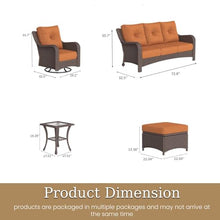 Aeeiua 6 Piece Outdoor Patio Furniture Set