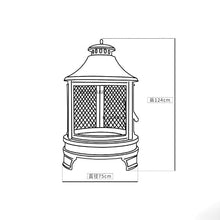 Fire Pit Outdoor Garden Fire Pits Heating Stove Courtyard Oven for Household Balcony Terrace Bonfire