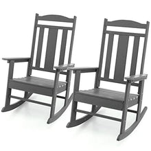 ONMYJFD 2 Piece Patio Rocker Rocker High Back