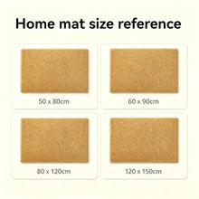 Coco Doormat With Heavy-Duty Backing Non Slip For Outdoor Or Indoor Uses