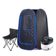 ZDGsrgWRG 4L Portable Folding Personal Steam Sauna Tent Set Remote Control