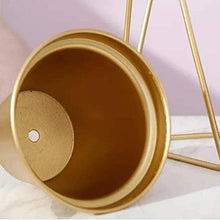 MIIKHI Plant standPlant Stand, Large Metal Potted Plant Stand Display Shelf, Outdoor Plant Stand, Sturdy Plant Shelf, Flower Pot Rack, Gold