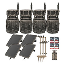 Stealth Cam Revolver 36MP 360-Degree Cellular Trail Camera Bundle with Solar Battery Pack and Accessories
