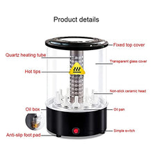 Electric BBQ Kebab Grill Machine Automatic Rotating Barbecue Smokeless Oven Rotisserie Roast Domestic Lamb Skewers Heating Stove(Onecolor)